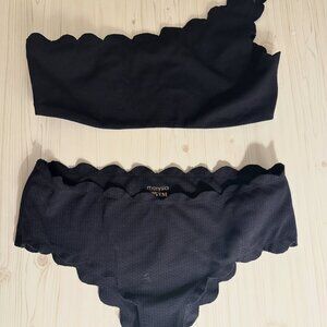 Marysia Swim Black Bikini Set